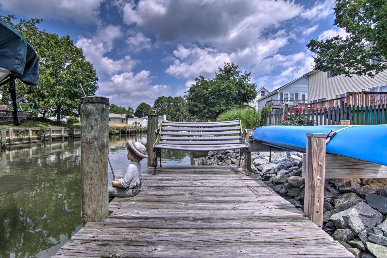 Canal-Front Ocean City Getaway With Deck And Dock! اوشن بينس المظهر الخارجي الصورة