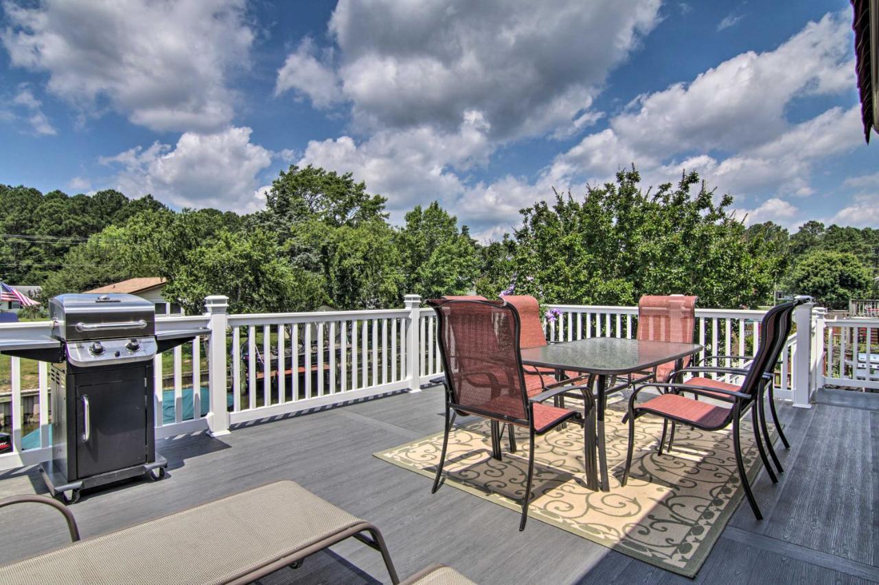 Canal-Front Ocean City Getaway With Deck And Dock! اوشن بينس المظهر الخارجي الصورة